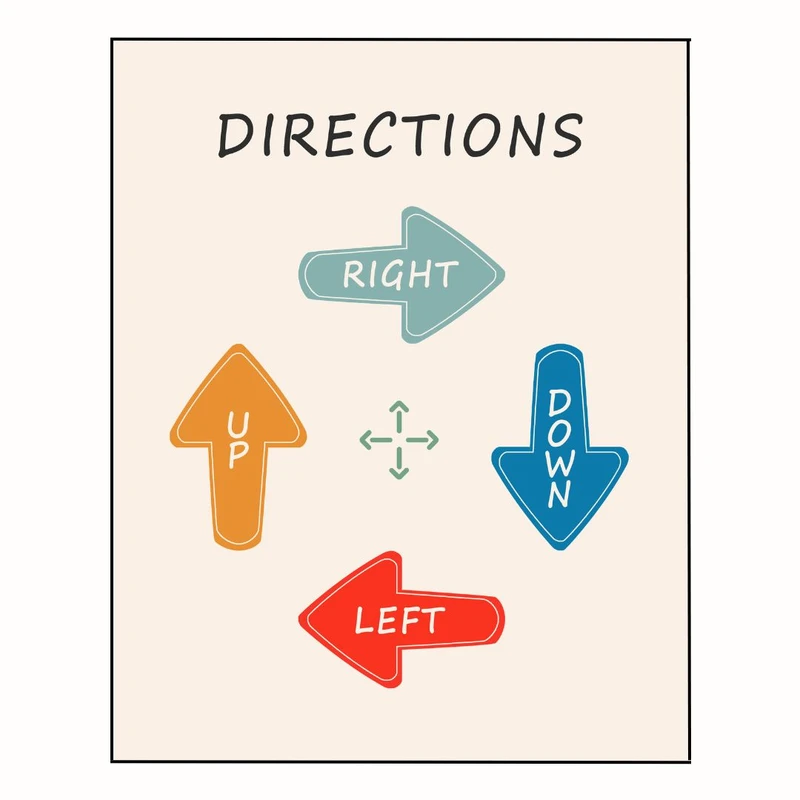 پوستر مدل پیکان‌ها