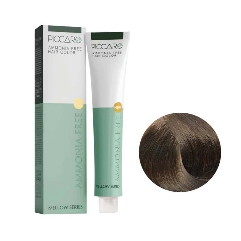 رنگ مو پیکارو شماره M6 حجم 100 میلی لیتر رنگ بلوند زیتونی تیره