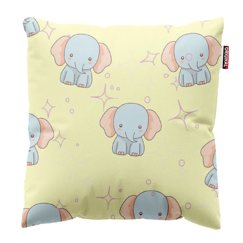 کوسن پاد آفرین طرح کارتونی بچگانه کد 3262 سایز 30*30 سانتی متر