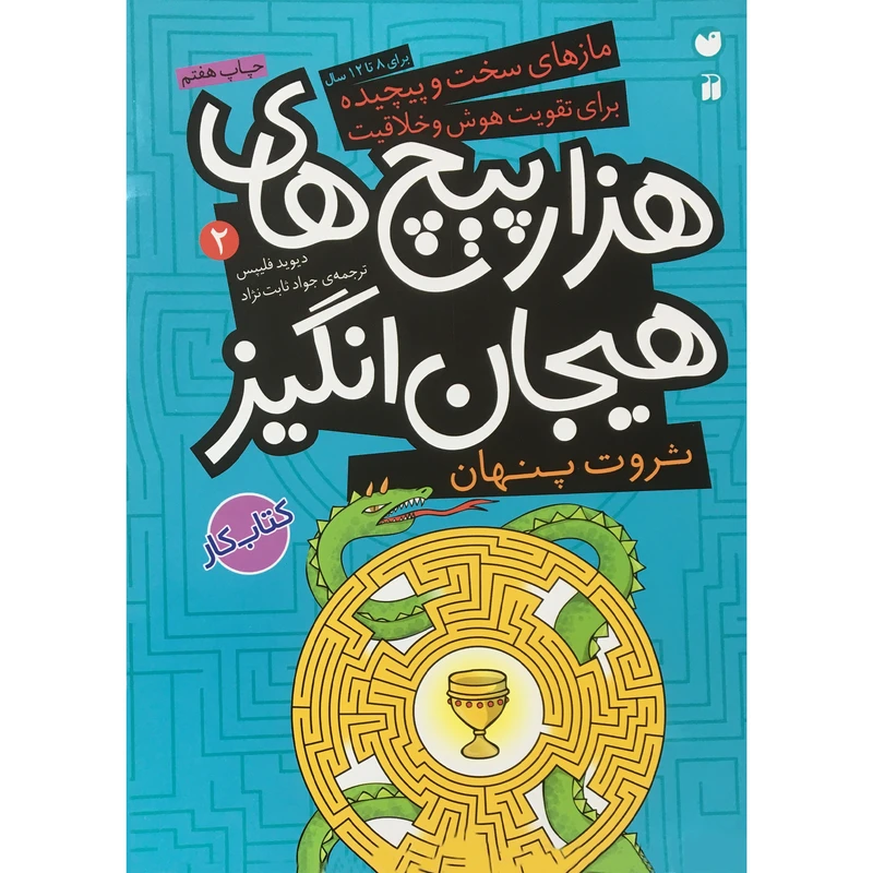 کتاب هزار پیچ های هیجان انگیز 2 اثر ديويد فليپس نشر ذکر