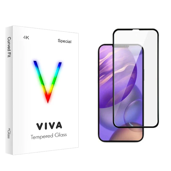 محافظ صفحه نمایش ویوا مدل 4K مناسب برای گوشی موبایل اپل iPhone 12 promax