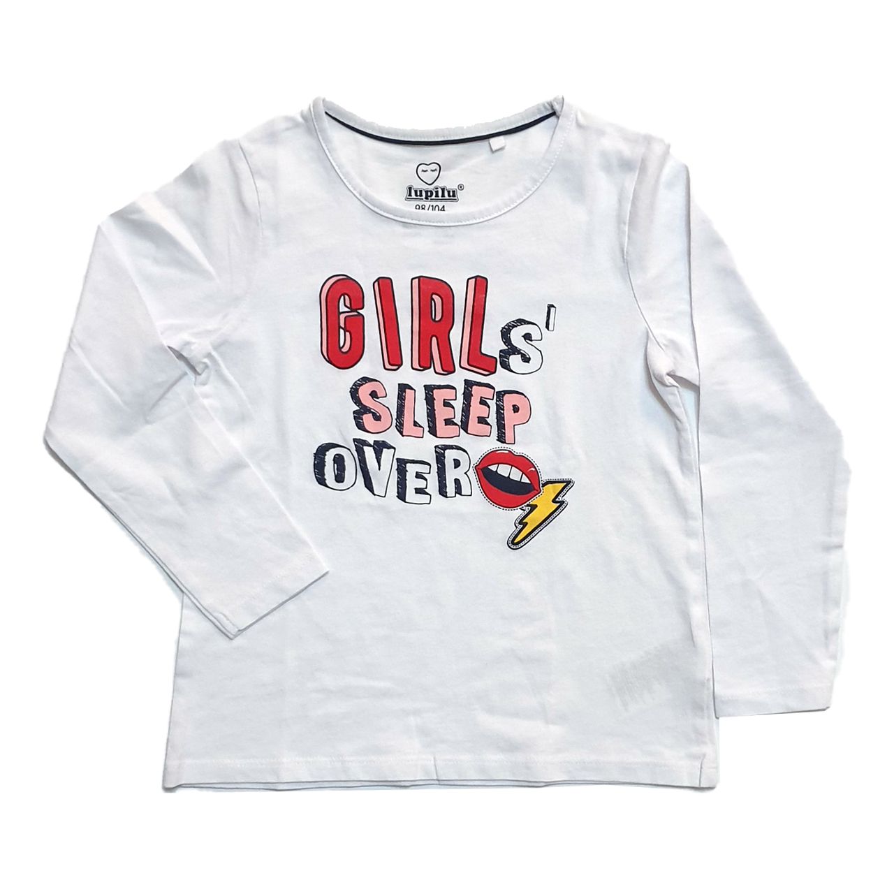تی شرت آستین بلند دخترانه لوپیلو مدل G-1046 -  - 1