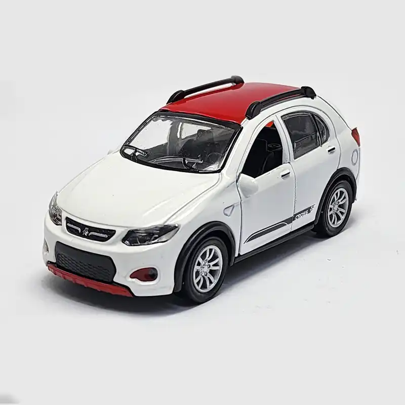 ماشین بازی مدل فلزی موزیکال کوییک R دورنگ