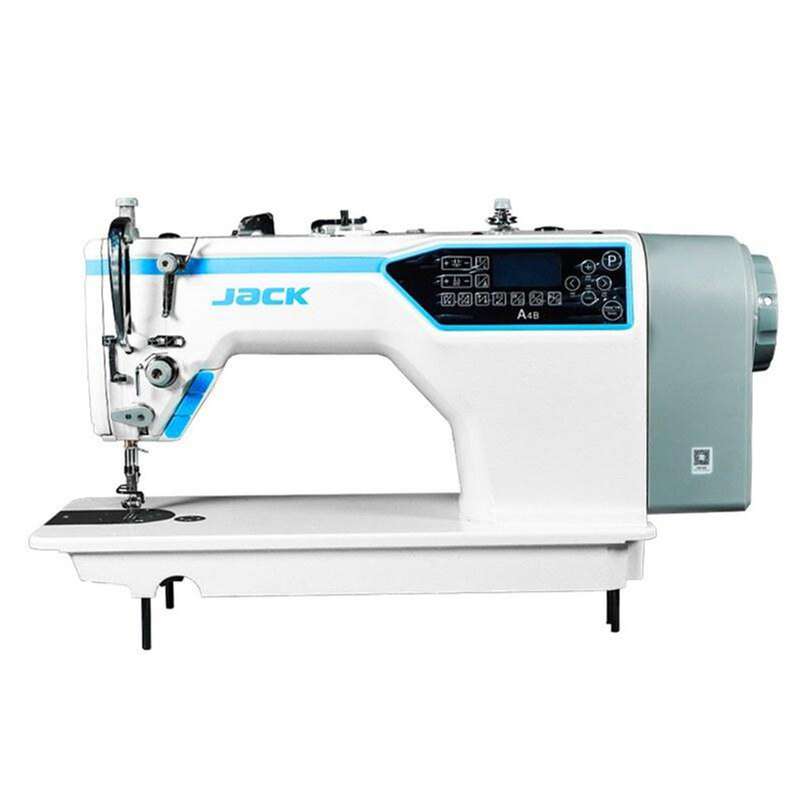 چرخ خیاطی صنعتی راسته دوز جک مدل A4B به همراه میز و پایه چرخ خیاطی صنعتی راسته دوز جک مدل A4B به همراه میز و پایه