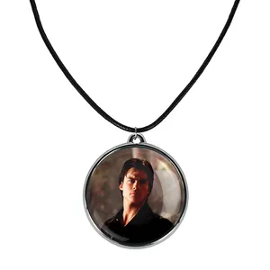 گردنبند خندالو مدل استفان و دیمون خاطرات یک خون آشام The Vampire Diaries کد A204