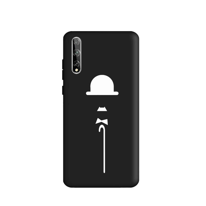 کاور قاب گارد طرح چارلی چاپلین کد s9917 مناسب برای گوشی موبایل هوآوی Y8P