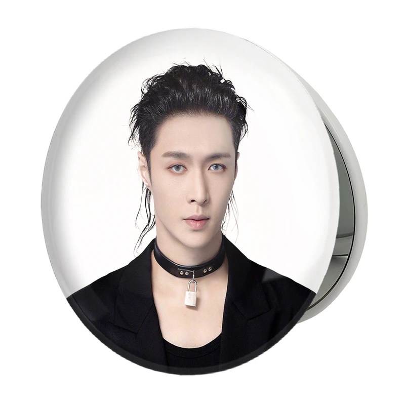 آینه جیبی خندالو طرح لی گروه اکسو EXO مدل تاشو کد 13437 