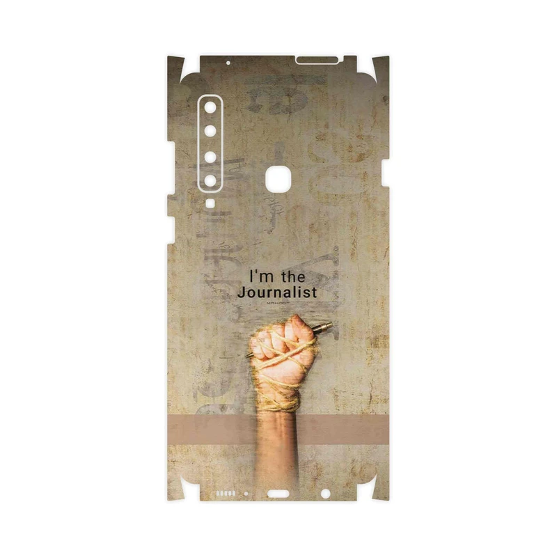 برچسب پوششی ماهوت مدل Journalist-FullSkin مناسب برای گوشی موبایل سامسونگ Galaxy A9 2018