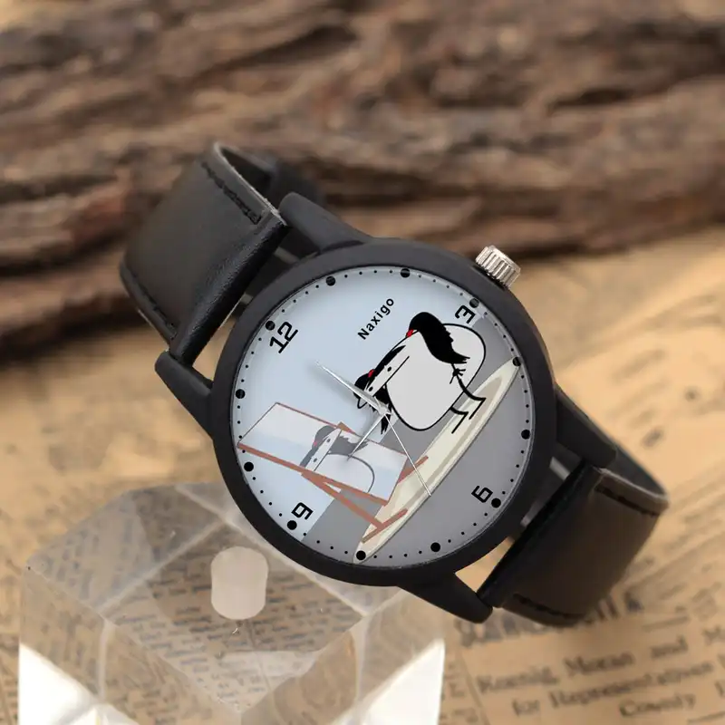 ساعت مچی عقربه ای ناکسیگو مدل میقولی کد LF11699