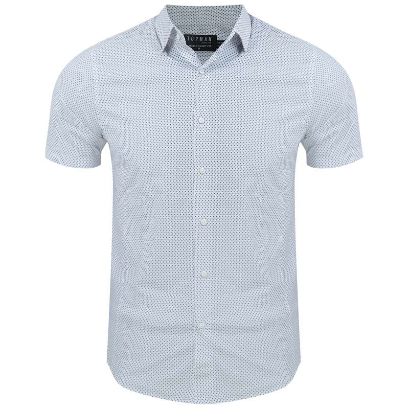 پیراهن آستین کوتاه مردانه تاپ من مدل B8