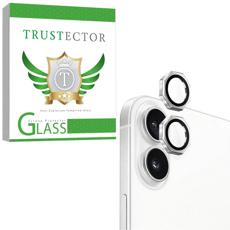 محافظ لنز دوربین شیشه‌ای تراستکتور مدل R8ZT مناسب برای گوشی موبایل اپل iPhone 16