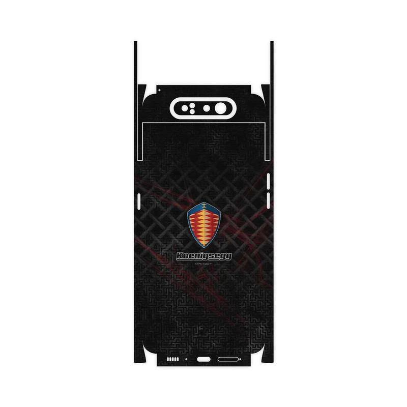 برچسب پوششی ماهوت مدل Koenigsegg Automotive AB-FullSkin مناسب برای گوشی موبایل سامسونگ Galaxy A80