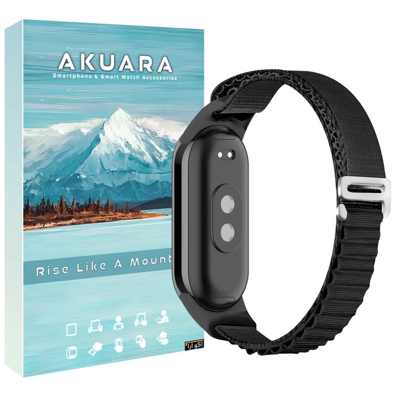 بند آکوآرا مدل Alpine مناسب برای ساعت هوشمند شیائومی Mi Band 8