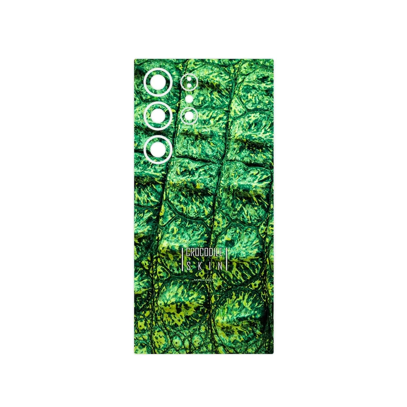 برچسب پوششی ماهوت مدل Crocodile Skin مناسب برای گوشی موبایل سامسونگ Galaxy S24 Ultra