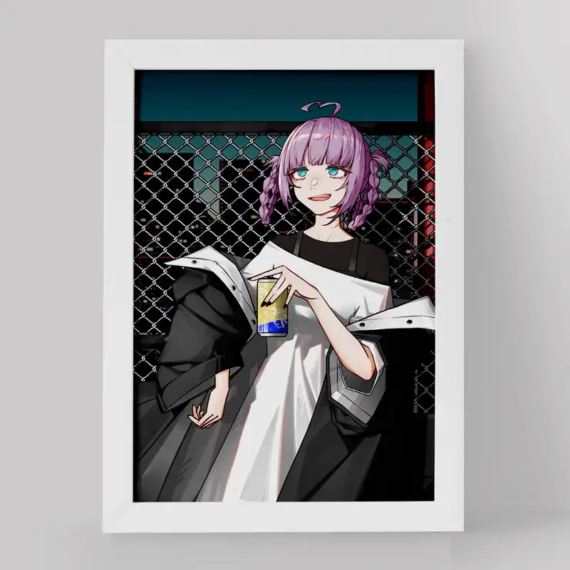 تابلو خندالو مدل نازونا ناناکوسا انیمه کال آف نایت کد 17810