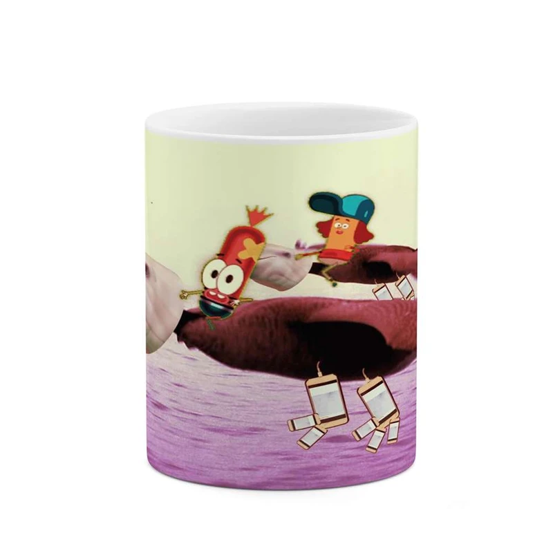 ماگ کاکتی مدل کارتون Pinky Malinky کد mgh22956