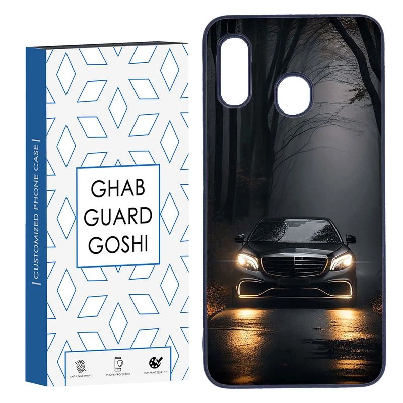 کاور قاب گارد گوشی طرح ماشین بنز کد TPU-093 مناسب برای گوشی موبایل سامسونگ Galaxy A30 / A20