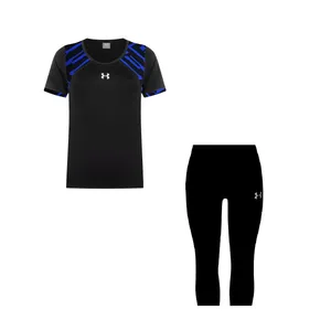 ست تی‌شرت و شلوارک ورزشی زنانه مدل 7202-3101