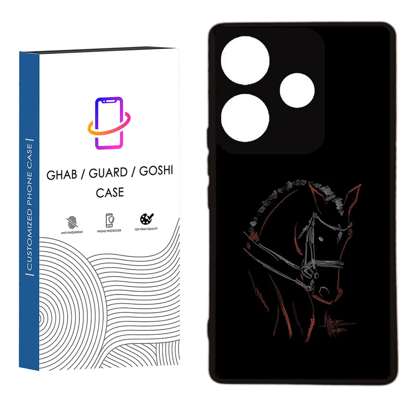 کاور قاب گارد گوشی طرح پسرانه کد 51 - TPU مناسب برای گوشی موبایل  شیائومی  Redmi 13