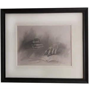 تابلوی نقاشی سیاه قلم مدل 055art