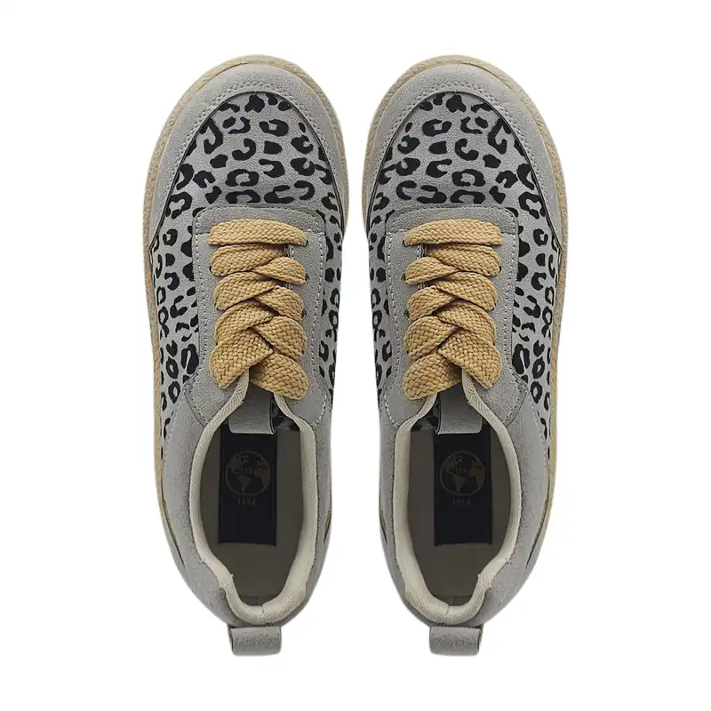 کفش روزمره زنانه سیی مدل پلنگی کد 2110