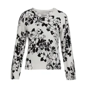 پلیور یقه گرد زنانه مدل 3030