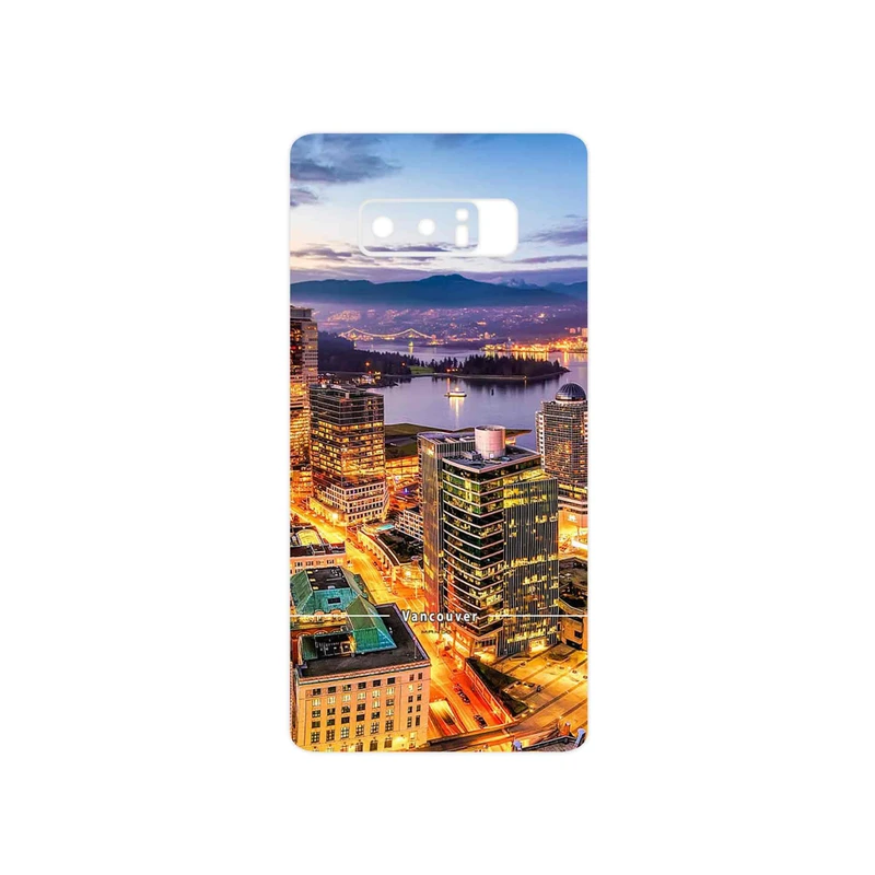 برچسب پوششی ماهوت مدل City of Vancouver مناسب برای گوشی موبایل سامسونگ Galaxy Note 8