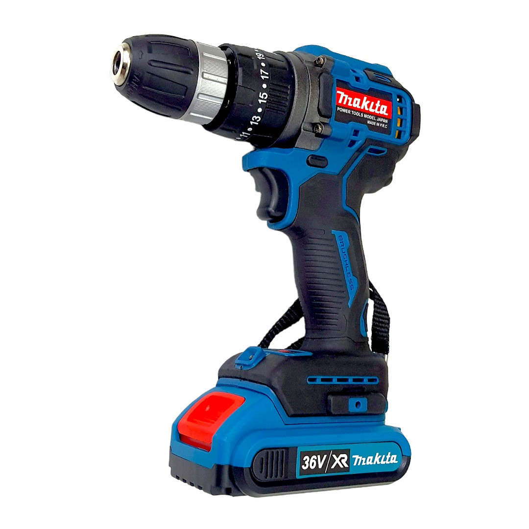 دریل پیچ گوشتی شارژی ماکیتا مدل براشلس  کد 36v