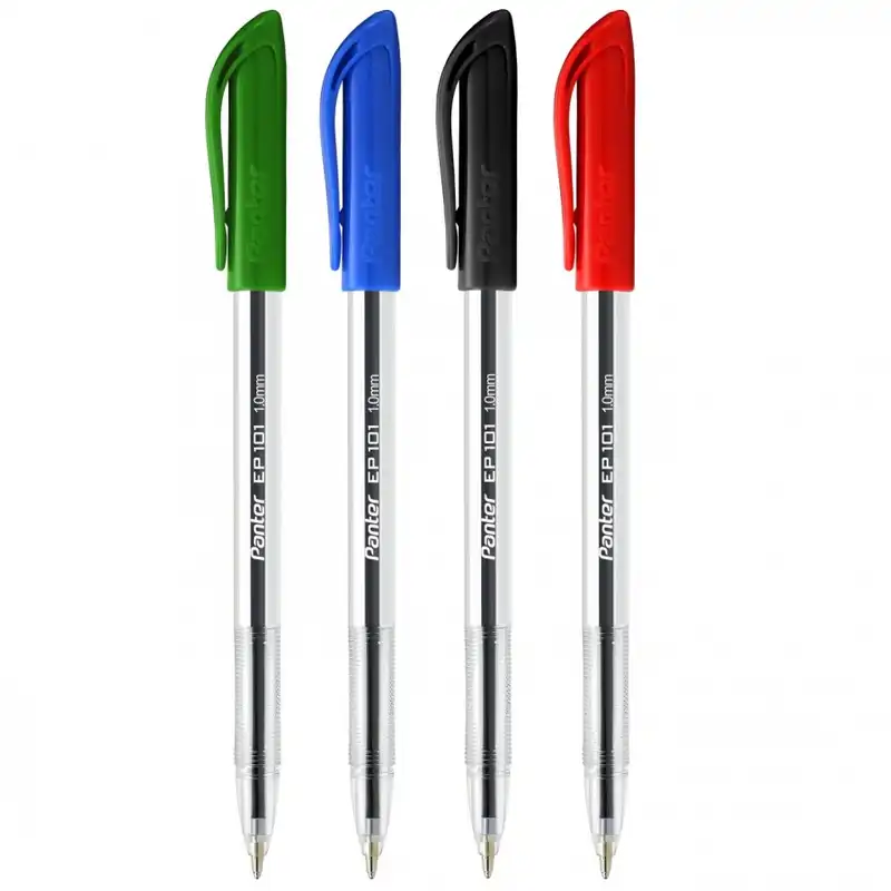 خودکار پنتر مدل EP101 کد 1014 بسته 3 عددی به همراه غلط گیر