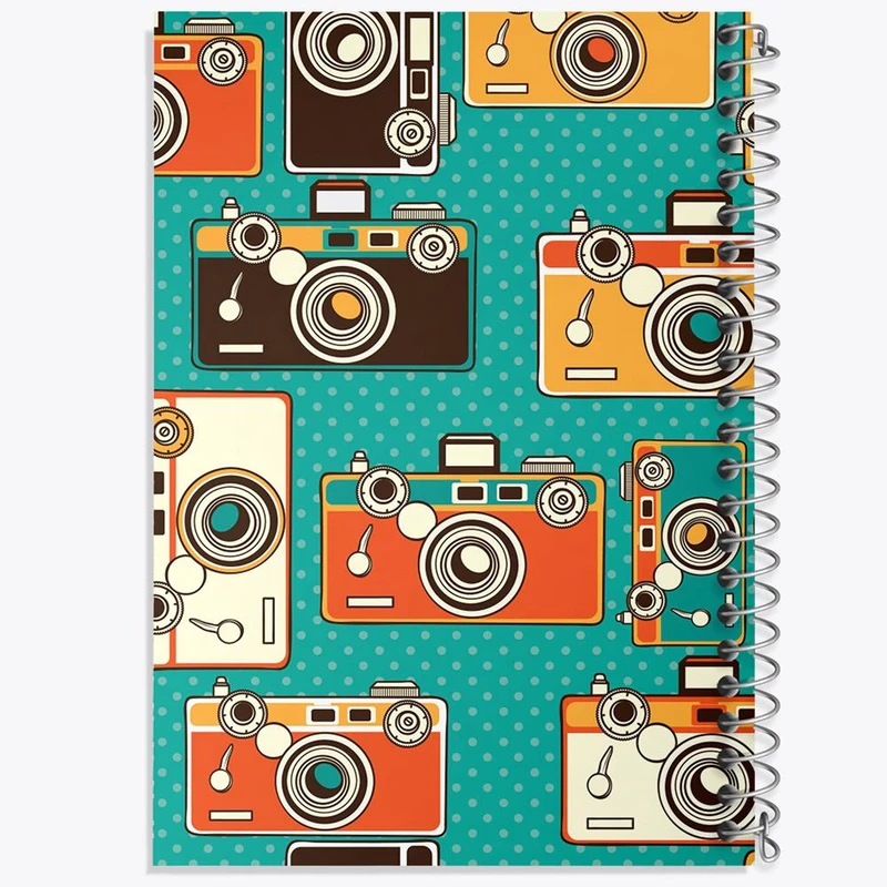 دفتر مشق 50 برگ خندالو مدل دوربین کد 1748