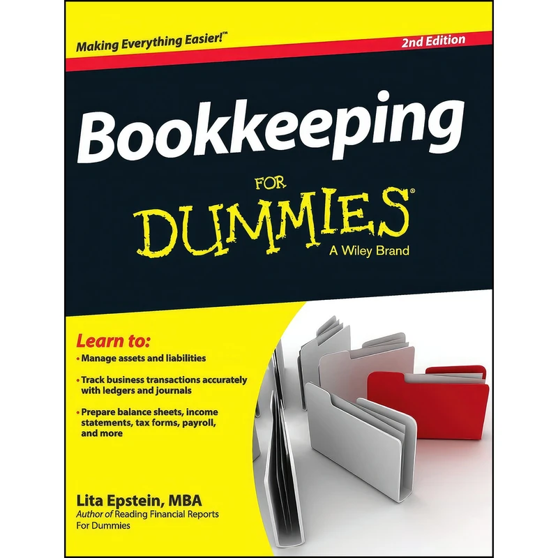 کتاب Bookkeeping For Dummies اثر Lita Epstein انتشارات For Dummies