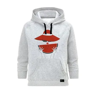 هودی زنانه مدل یلدا  کد J126 رنگ طوسی