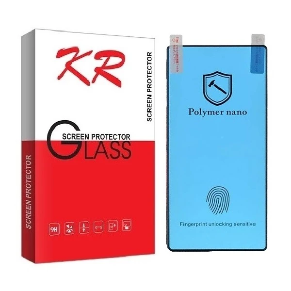محافظ صفحه نمایش نانو پلیمر کی آر مدل NP-01 مناسب برای گوشی موبایل سامسونگ Galaxy S10