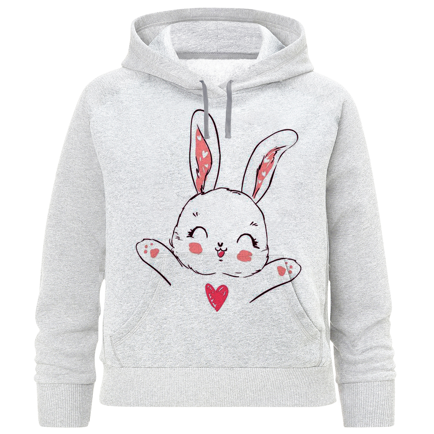 هودی دخترانه مدل خرگوش F724