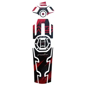 برچسب پد کامل باک ژله ایی موتور سیکلت ویتیزن مدل  NS RD-BLC مناسب برای پالس NS200