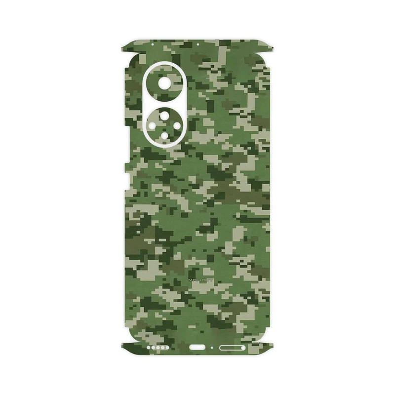 برچسب پوششی ماهوت مدل Army_Green_Pixel-FullSkin مناسب برای گوشی موبایل آنر 50