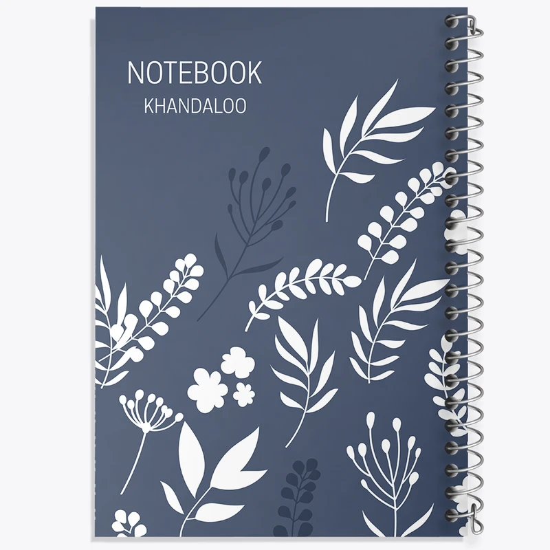 دفتر ژورنال نویسی 50 برگ خندالو مدل نقطه ای طرح مینیمال برگ کد N178