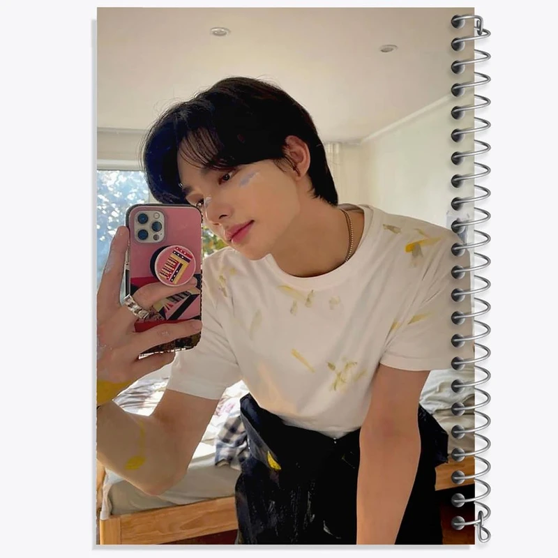 دفتر مشق 100 برگ خندالو طرح هیونجین گروه استری کیدز Stary Kids کد 16924