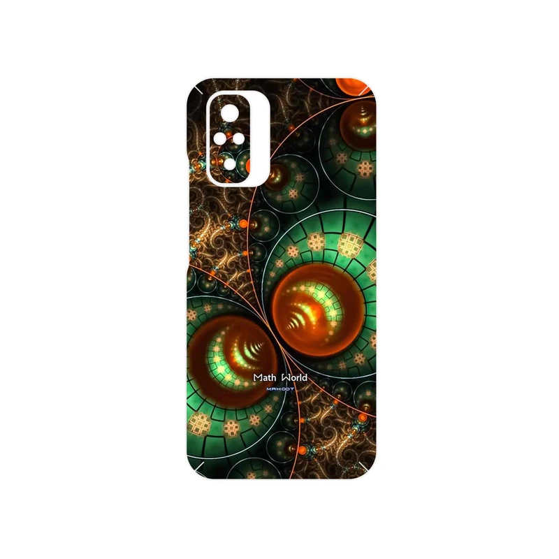 برچسب پوششی ماهوت مدل Mathematical Geometric Shape 3 مناسب برای گوشی موبایل شیائومی Redmi Note 10
