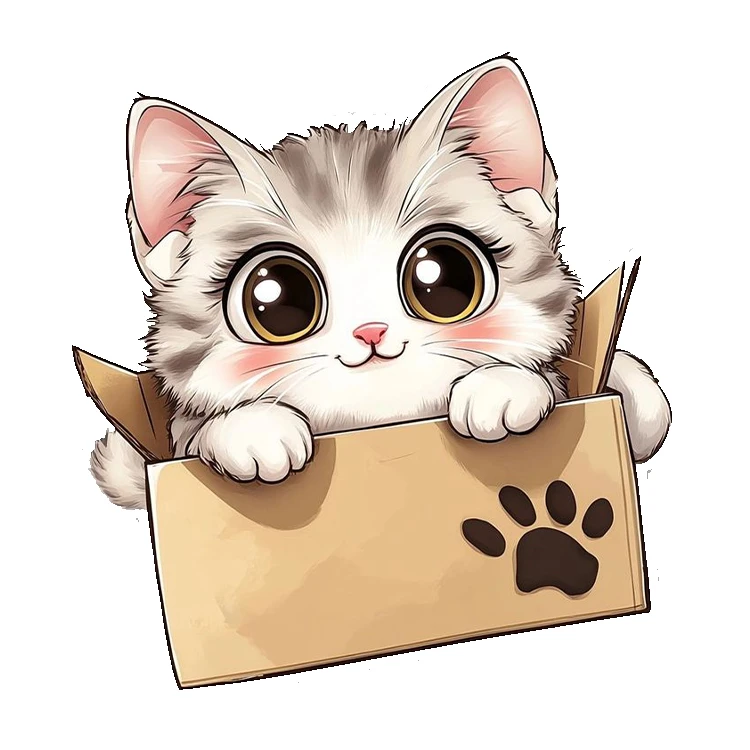 استیکر پارچه و لباس پاد آفرین مدل گربه کد 691