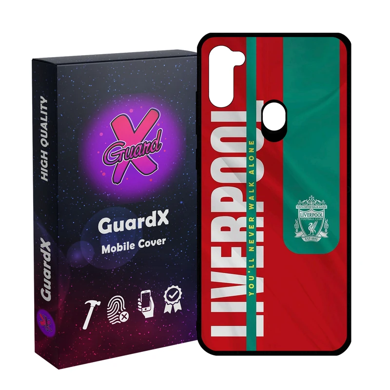 کاور گارد ایکس طرح Liverpool مدل Glass10793 مناسب برای گوشی موبایل سامسونگ Galaxy A11 / M11