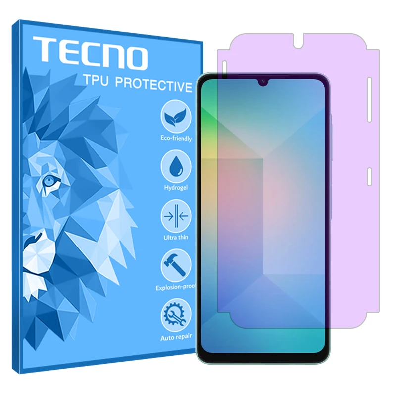 محافظ صفحه نمایش تکنو مدل آنتی پرپل مناسب برای گوشی موبایل سامسونگ Galaxy A06