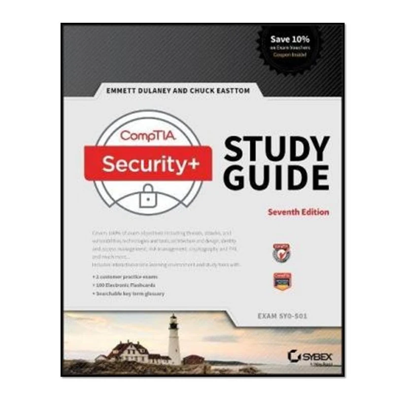 کتاب CompTIA Security+ Study Guide: SY0-401 6th Edition اثر Emmett Dulaney & Chuck Easttom انتشارات مولفین طلایی