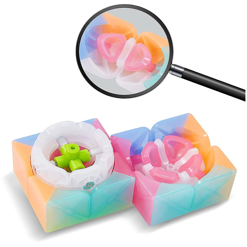 مکعب روبیک کای وای مدل ژله ای شفاف 2