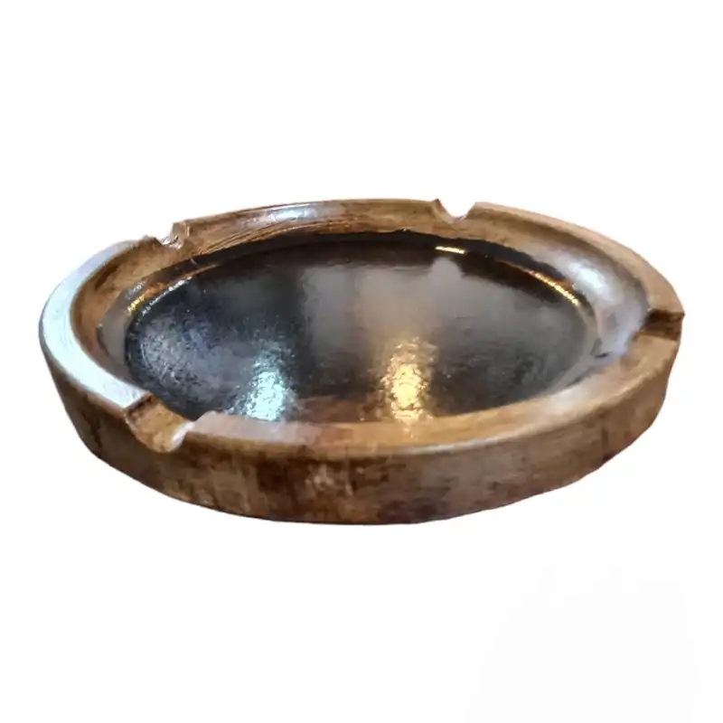 زیر سیگاری مدل سنگ مصنوعی طرح چوب