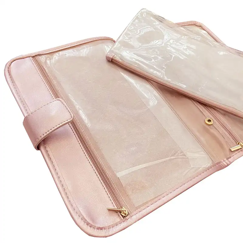 کیف لوازم آرایش زنانه مدل رز شاین