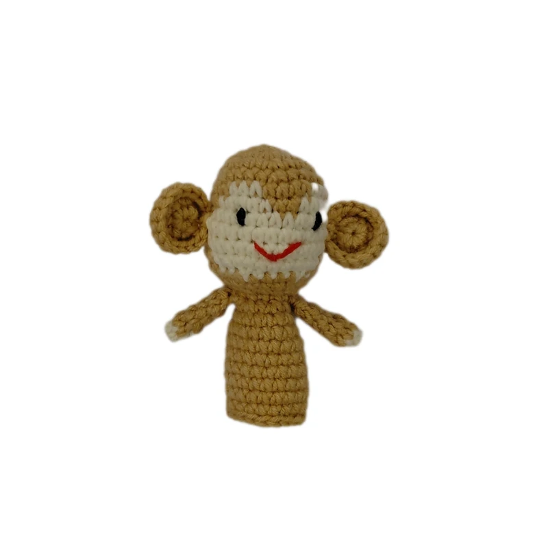 عروسک بافتنی مدل انگشتی میمون