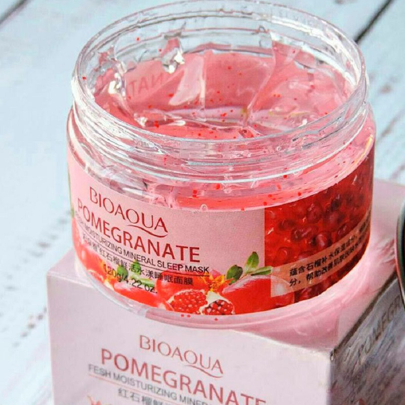 ماسک صورت بایوآکوا مدل POMEGRANATE وزن 120 گرم ماسک صورت بایوآکوا مدل POMEGRANATE وزن 120 گرم