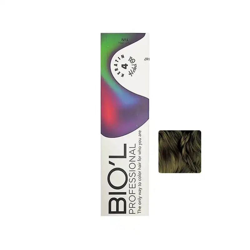 رنگ مو بیول شماره 6.1 حجم 100 میلی لیتر رنگ دودی تیره