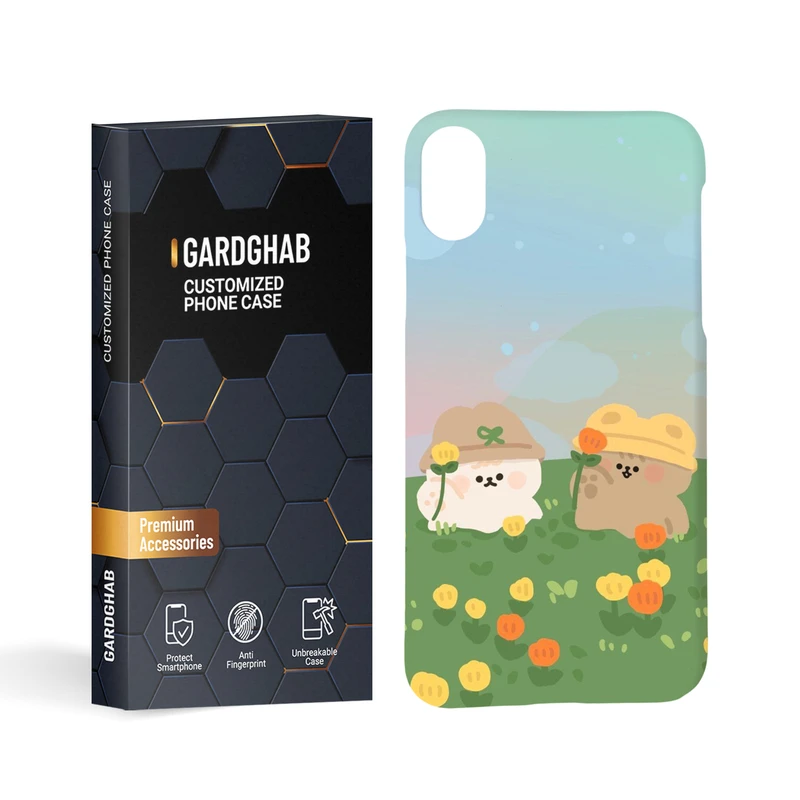 کاور گارد قاب مدل دخترانه مناسب برای گوشی موبایل اپل iPhone x/xs